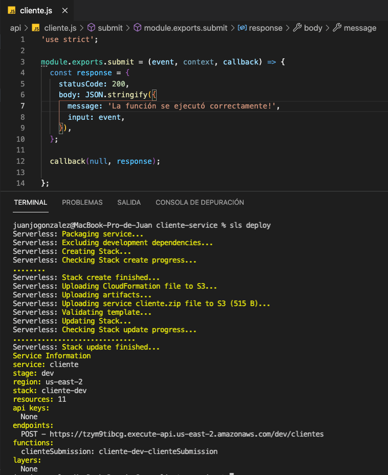 Arquitectura de Microservicios con Amazon AWS
