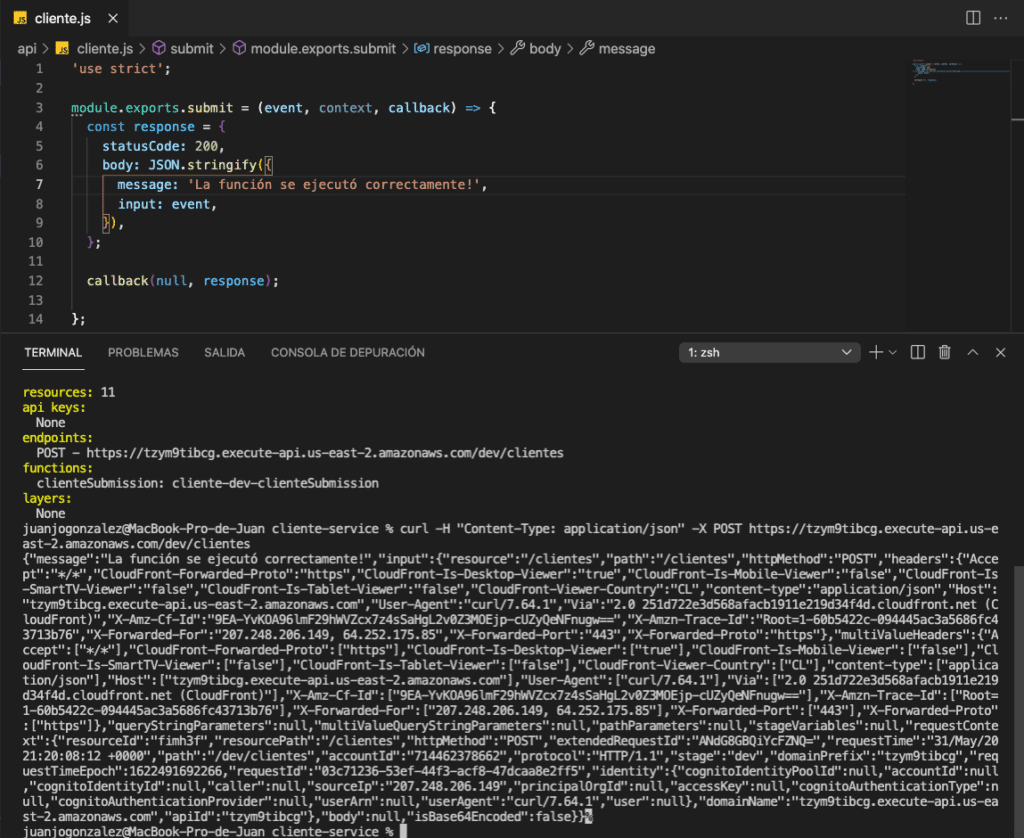 Arquitectura de Microservicios con Amazon AWS