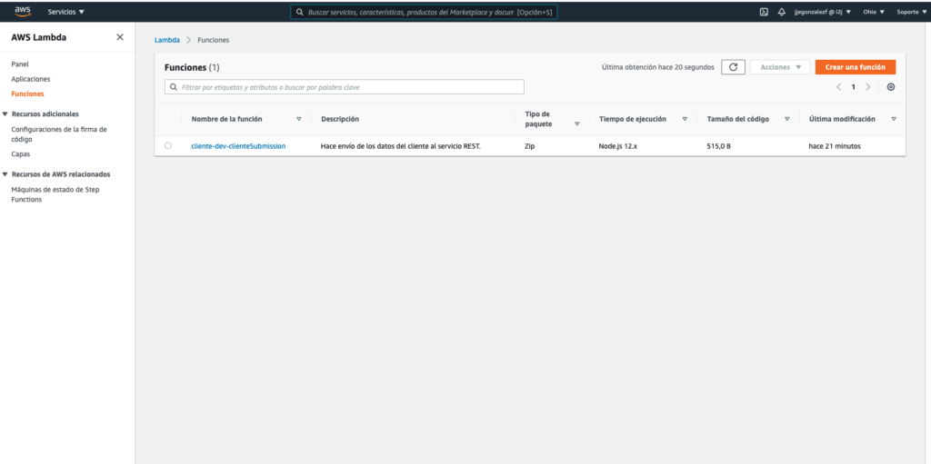 Arquitectura de Microservicios con Amazon AWS