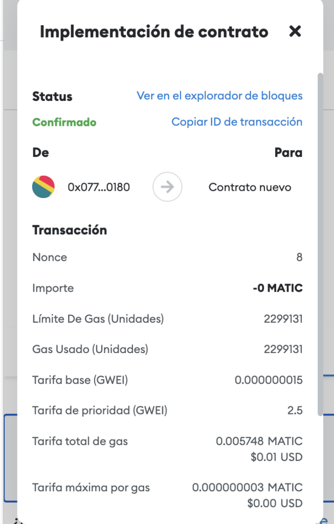 Crear y desplegar un NFT (Token no fungible) en la blockchain de Polygon (Herramientas Desarrollo y pruebas – Parte II)