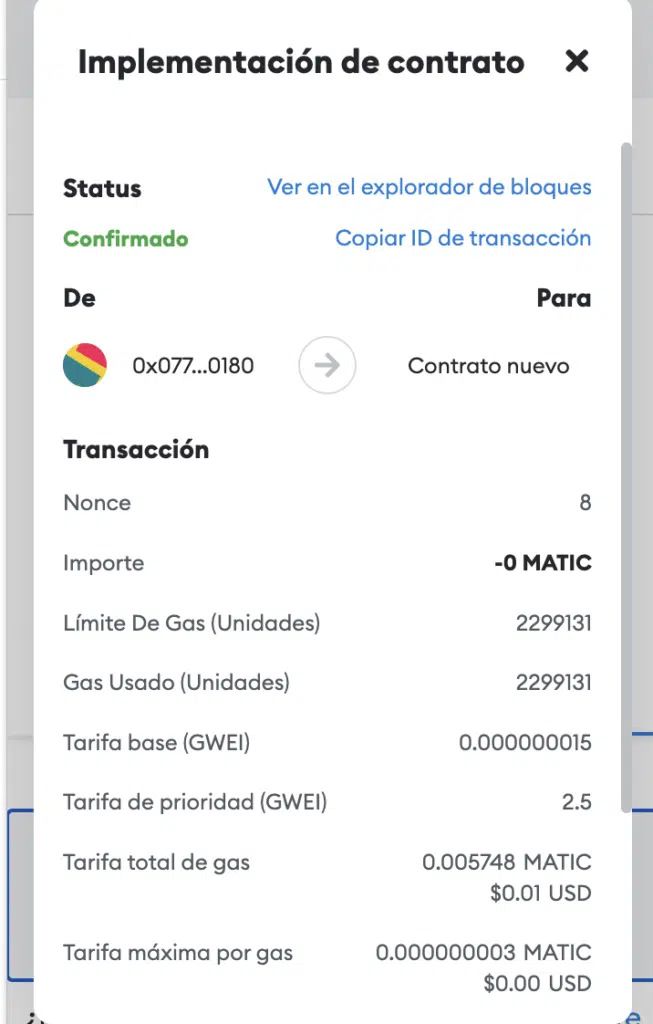 Crear y desplegar un NFT (Token no fungible) en la blockchain de Polygon (Herramientas Desarrollo y pruebas - Parte II)