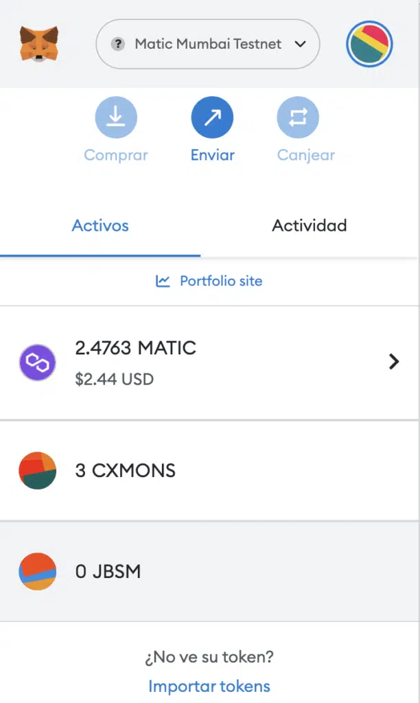 Crear y desplegar un NFT (Token no fungible) en la blockchain de Polygon (Herramientas Desarrollo y pruebas - Parte II)