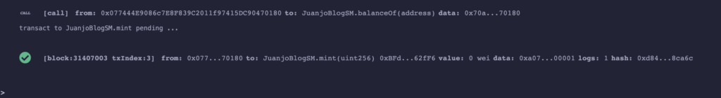Crear y desplegar un NFT (Token no fungible) en la blockchain de Polygon (Herramientas Desarrollo y pruebas – Parte II)