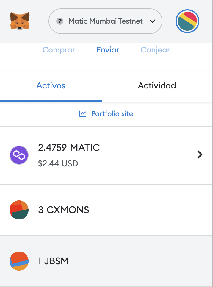 Crear y desplegar un NFT (Token no fungible) en la blockchain de Polygon (Herramientas Desarrollo y pruebas - Parte II) 36 Crear y desplegar un NFT (Token no fungible) en la blockchain de Polygon (Herramientas Desarrollo y pruebas – Parte II)