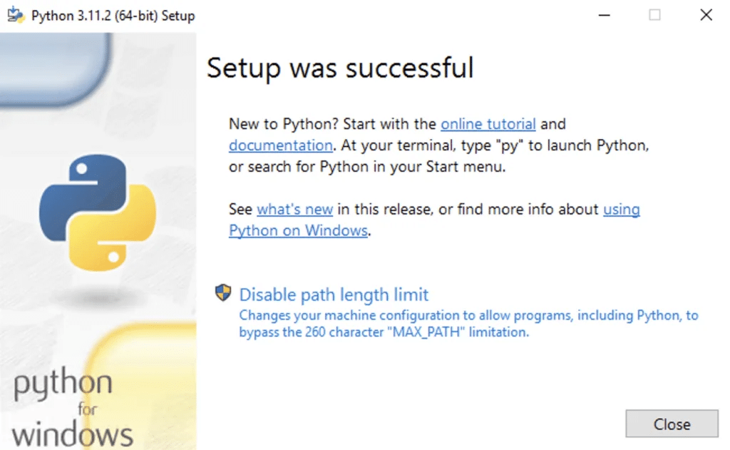 8 pasos sencillos para Instalar Python en Windows