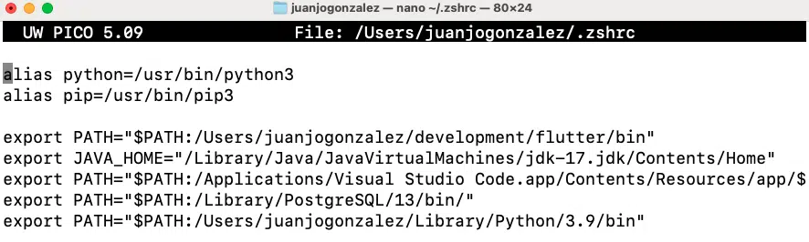 Gu&iacute;a paso a paso para instalar Python en Mac