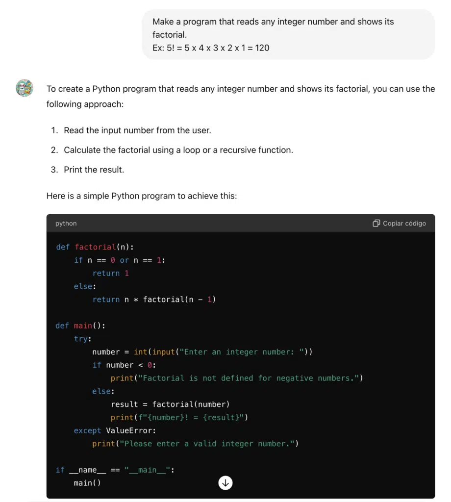 He creado un custom GPT con Open AI que te enseña a programar en Python